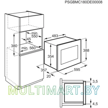 Микроволновая печь Electrolux LMS4253TMW картинка 5